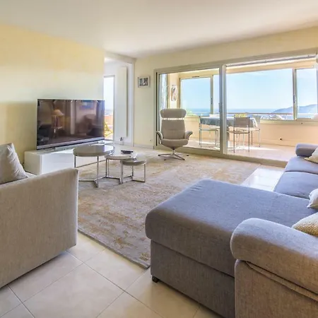 Magnifique T3 Avec Vue Panoramique Mer&estérel Appartement Mandelieu